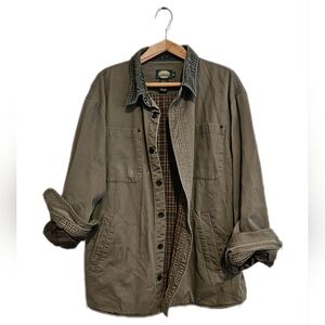 Cabela's Vintage 90s Mens X-Large Flannel Lined Button Field Jacket